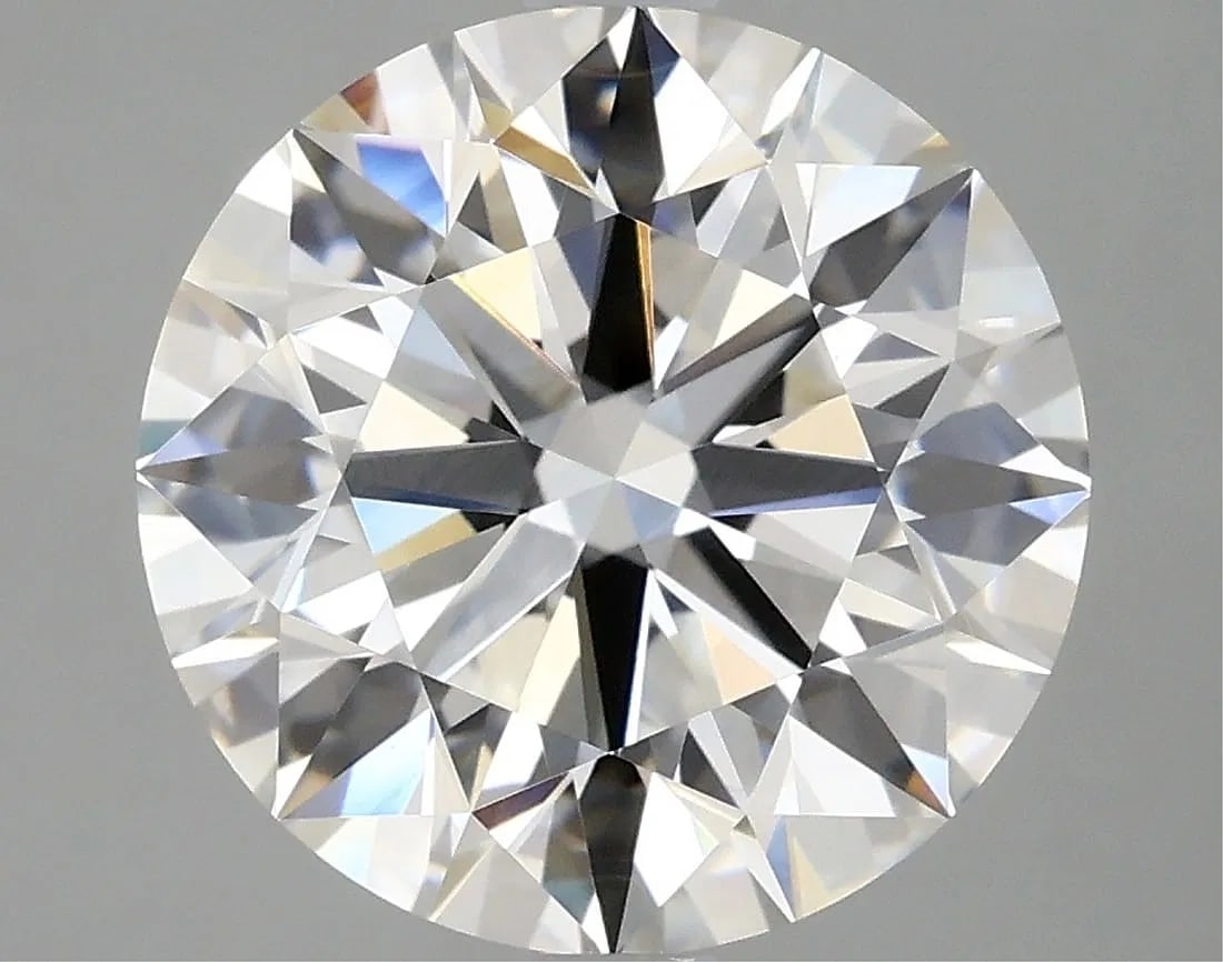 4.14ct G VS1 IGI Round Lab Diamond: 4.14ct G VS1 IGI Certified CVD Lab-Grown Round Diamond Type IIa Offered is a loose IGI-certified lab-grown round brilliant diamond weighing 4.14 carats. This stone features G color and VS1 clarity,
