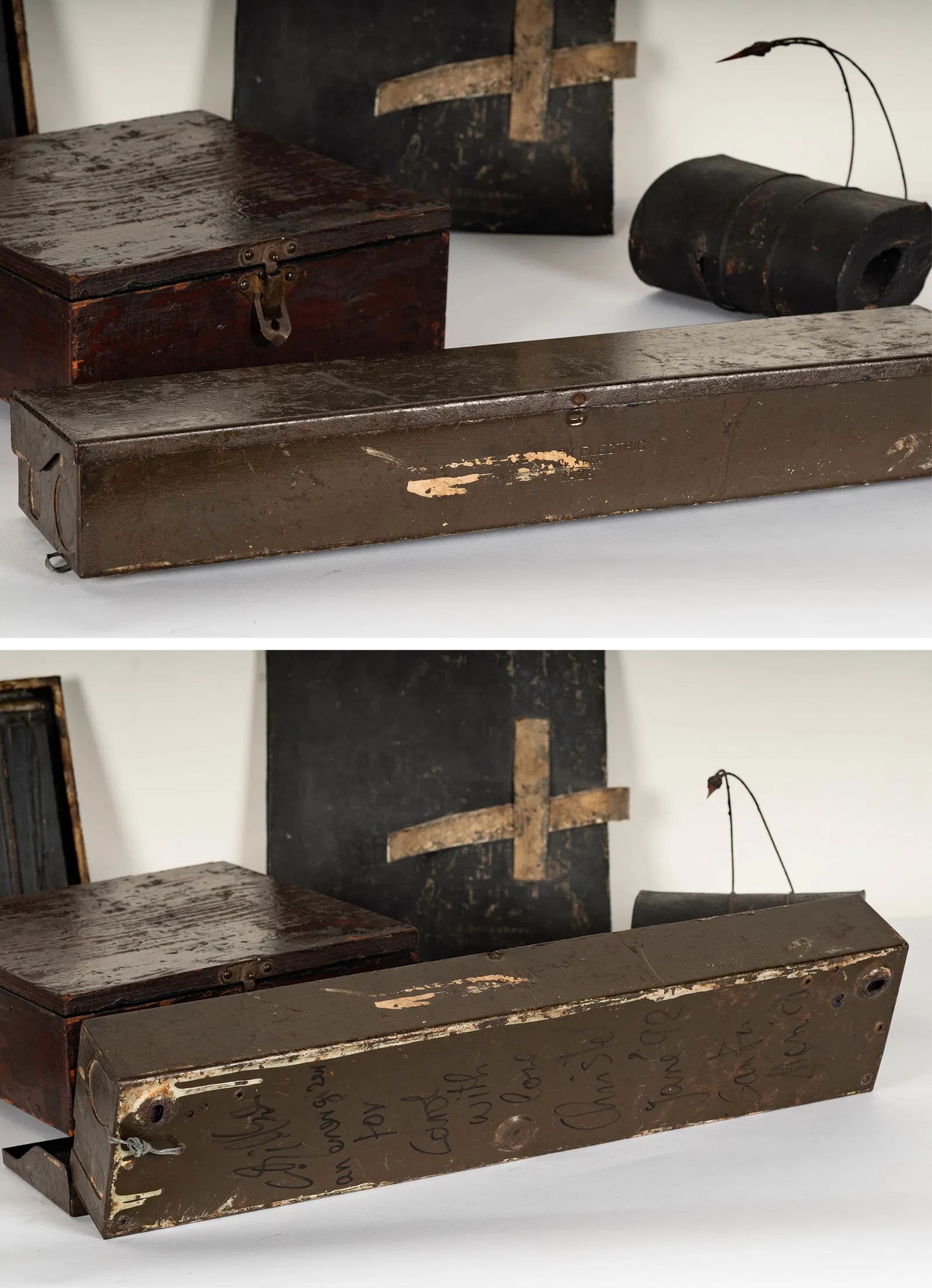 Christel Dillbohner Five Mixed Media Assemblages, Each Signed & Dated - 2