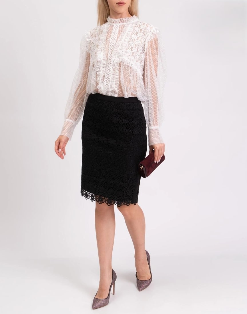 Moschino Couture Lace Skirt US 6 M NWT (1 of 6)