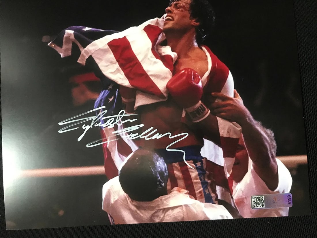 Sylvester Stallone Signed "Rocky" 8x10 Photo – KB COA (1 of 1)
