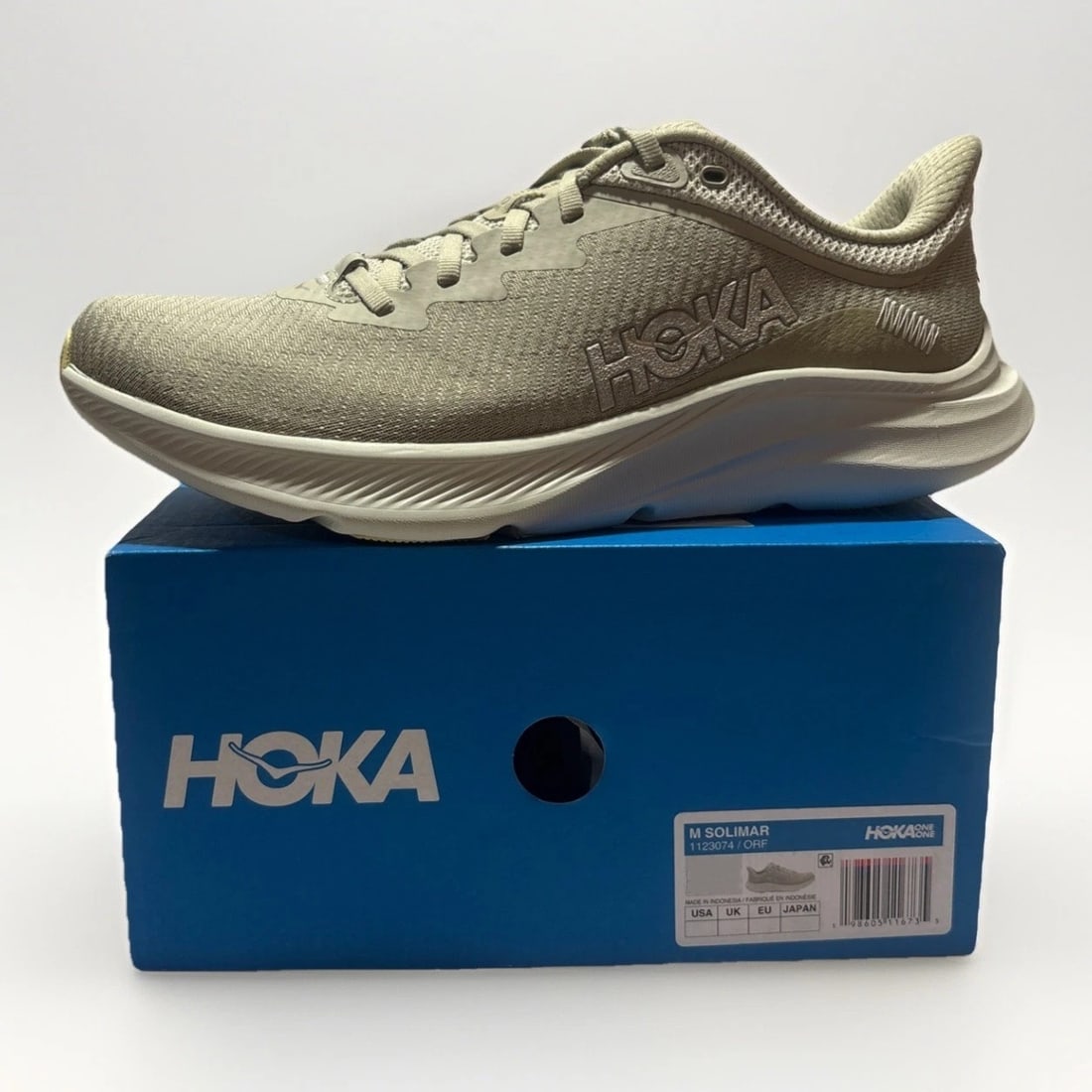 Hoka One One Solimar Men's US 10 D Running Shoes New In Box (1 of 9)