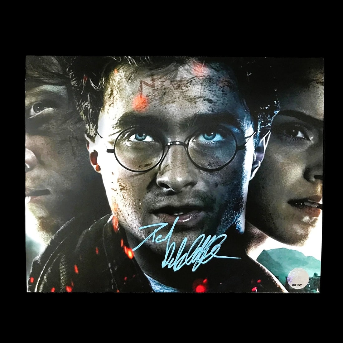 Daniel Radcliffe Signed Harry Potter Photo 8"x10" COA (1 of 2)