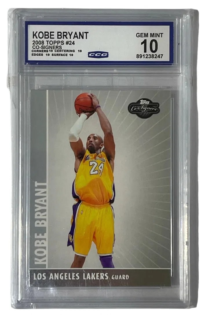 2008 Topps Kobe Bryant #24 – CCG Gem Mint 10 (1 of 2)