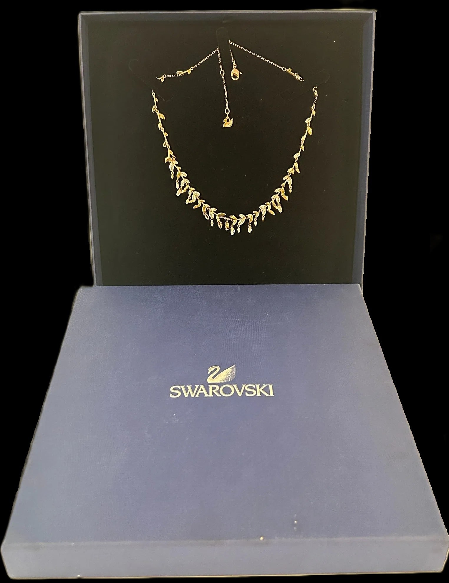 Swarovski Necklace (Signed) New in Box Vintage 17" (1 of 4)