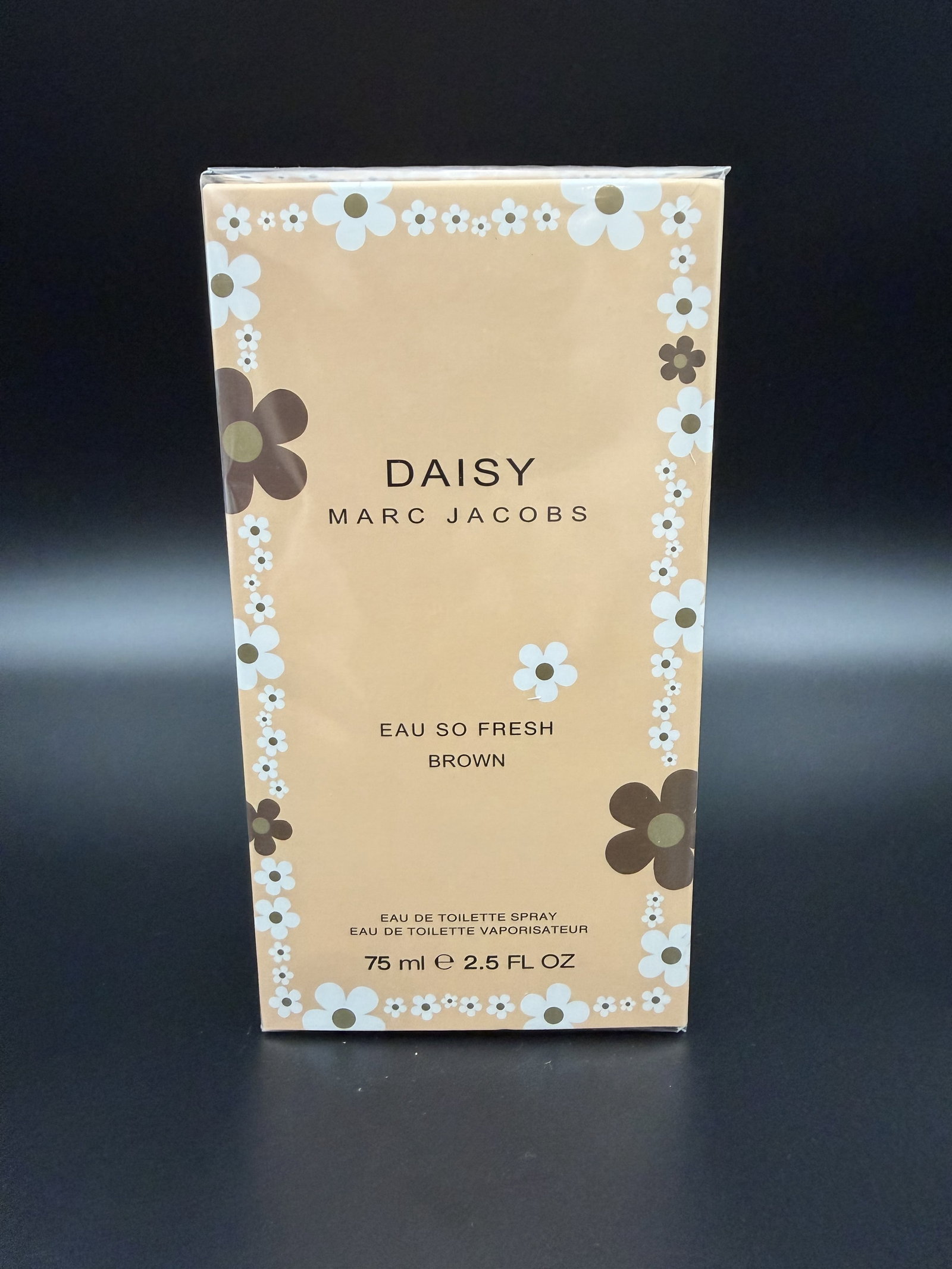 MSRP $125 MARC JACOBS Daisy Eau So Fresh Brown EDT 75mL Sealed France NIB (Unauthenticated): PLEASE READ: This item has not been authenticated by Atomic Pear. Please ask absolutely any questions or request additional photographs before you bid. Thank you! Love, Atomic Pear Marc Jacobs Daisy E