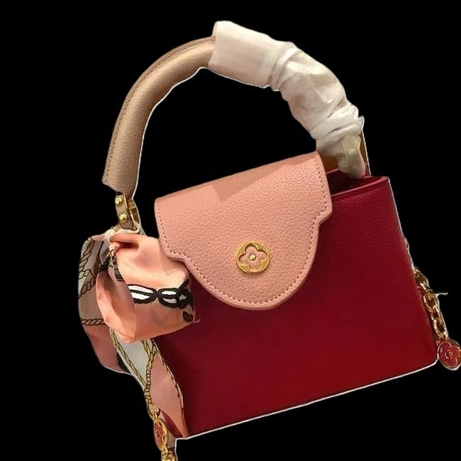MSRP $3,495 Louis Vuitton "Capucines" Beauté Mini Bag Red & Rose Gold Hardware NIB (Unau: PLEASE READ: This item has not been authenticated by Atomic Pear. Please ask absolutely any questions or request additional photographs before you bid. Thank you! Love, Atomic Pear A refined expressio