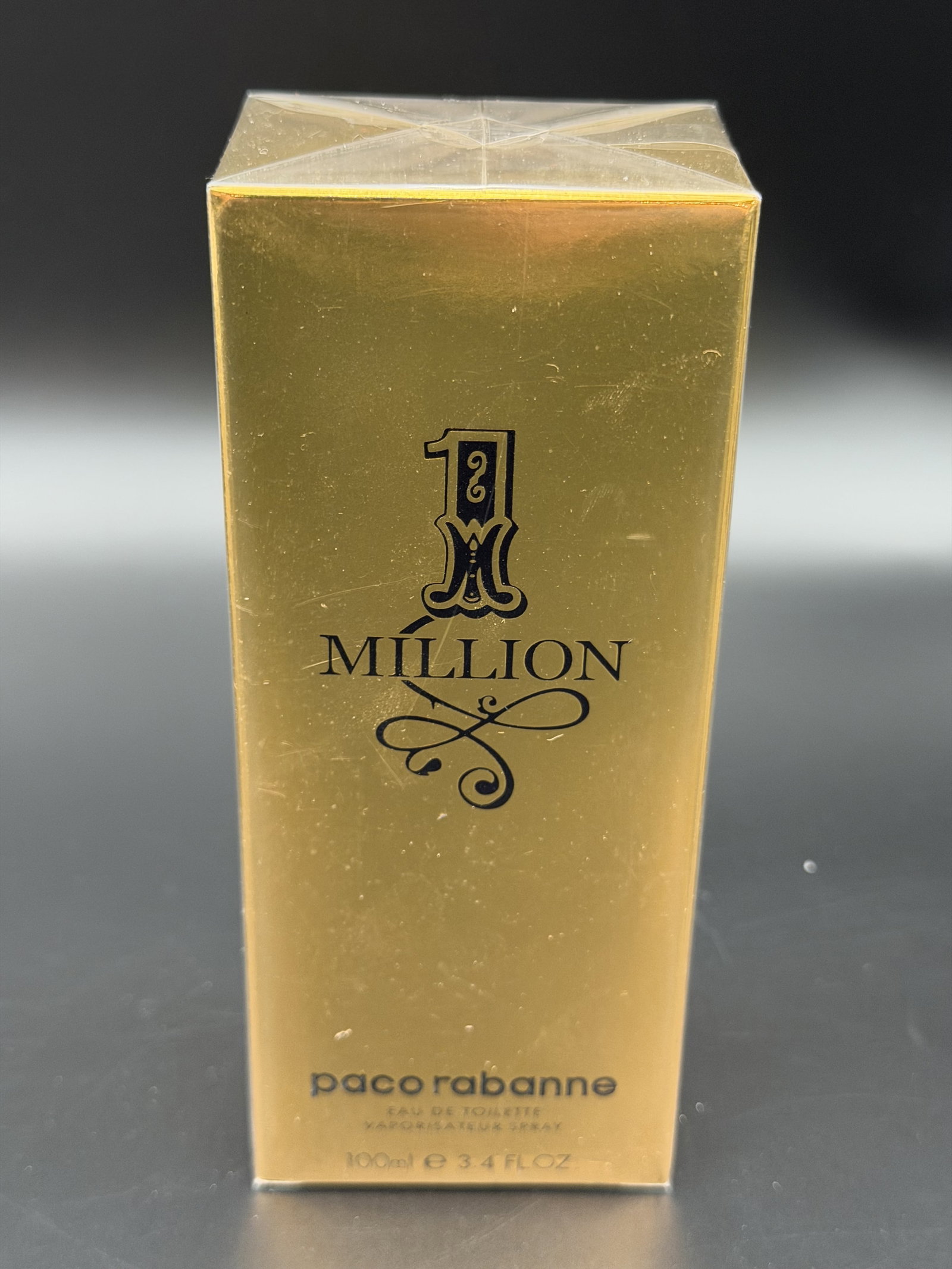 IMPORTED MSRP €126 PACO RABANNE 1 Million EDT 100mL Sealed France NIB (Unauthenticated): PLEASE READ: This item has not been authenticated by Atomic Pear. Please ask absolutely any questions or request additional photographs before you bid. Thank you! Love, Atomic Pear PACO RABANNE 1 Mill