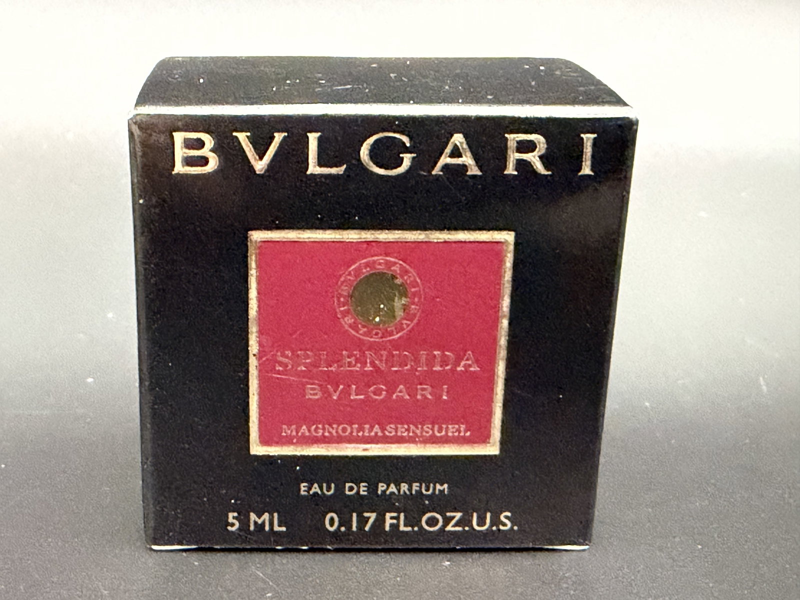 IMPORTED MSRP €155 per 100mL - BVLGARI Splendida Magnolia Sensuel EDP 5mL Mini Italy NIB (Unaut: PLEASE READ: This item has not been authenticated by Atomic Pear. Please ask absolutely any questions or request additional photographs before you bid. Thank you! Love, Atomic Pear Bvlgari Splendida M