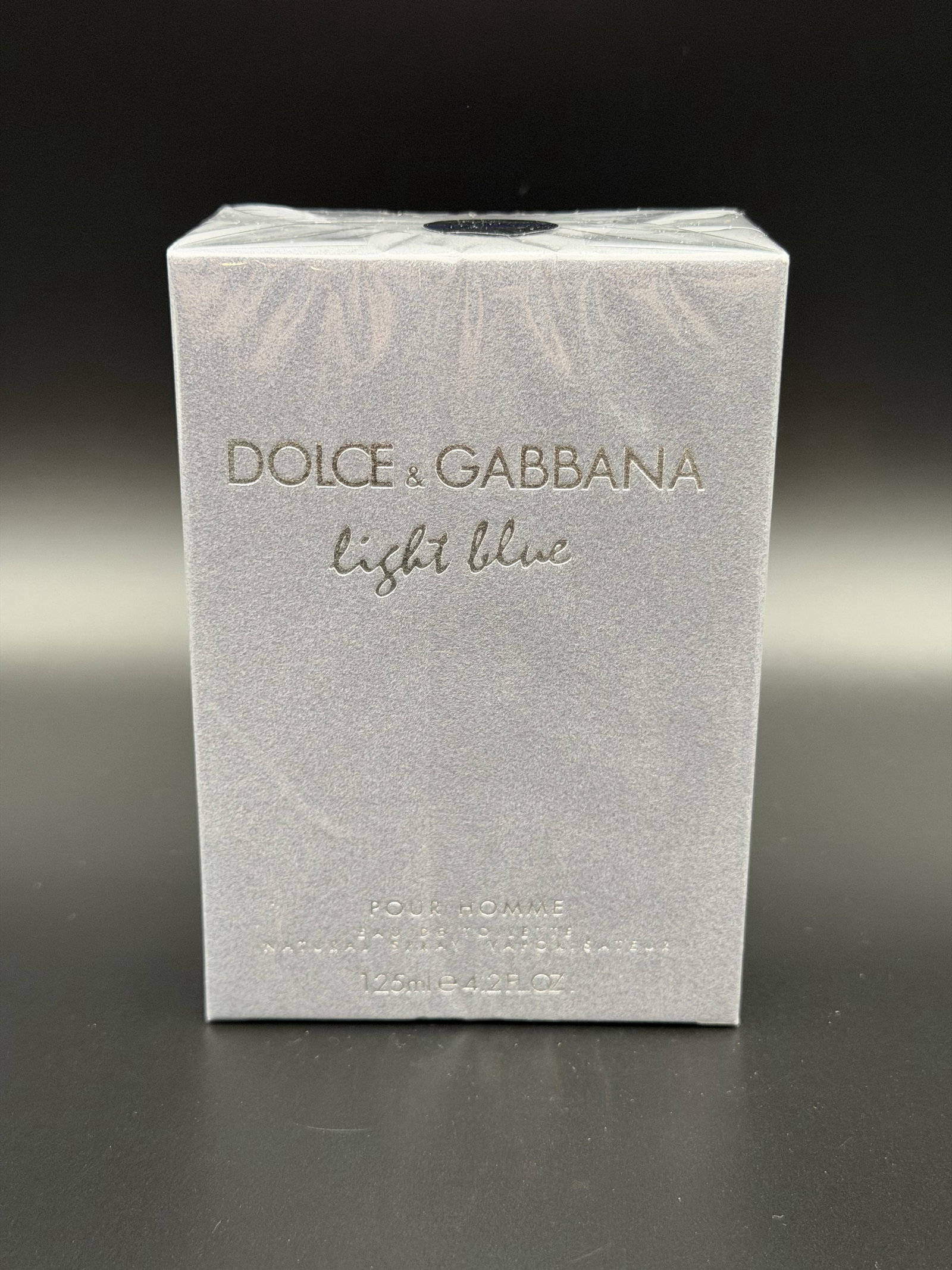 IMPORTED MSRP €141 DOLCE & GABBANA Light Blue Pour Homme EDT 125mL Sealed France NIB (Unaut: PLEASE READ: This item has not been authenticated by Atomic Pear. Please ask absolutely any questions or request additional photographs before you bid. Thank you! Love, Atomic Pear DOLCE & GABBANA Lig