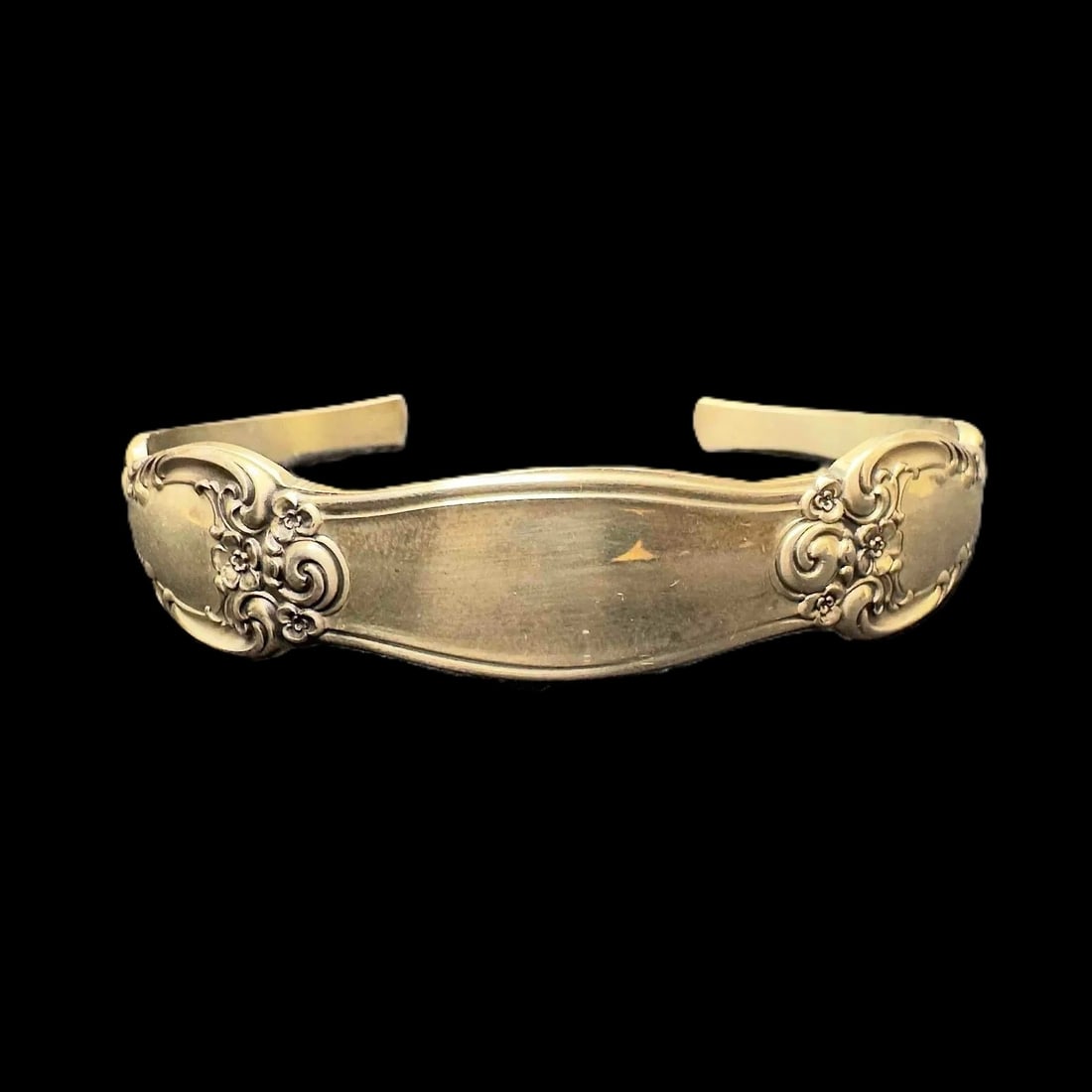 MSRP $695 Gorham Sterling Silver (925) Spoon Cuff Bracelet w/ Box (1 of 7)