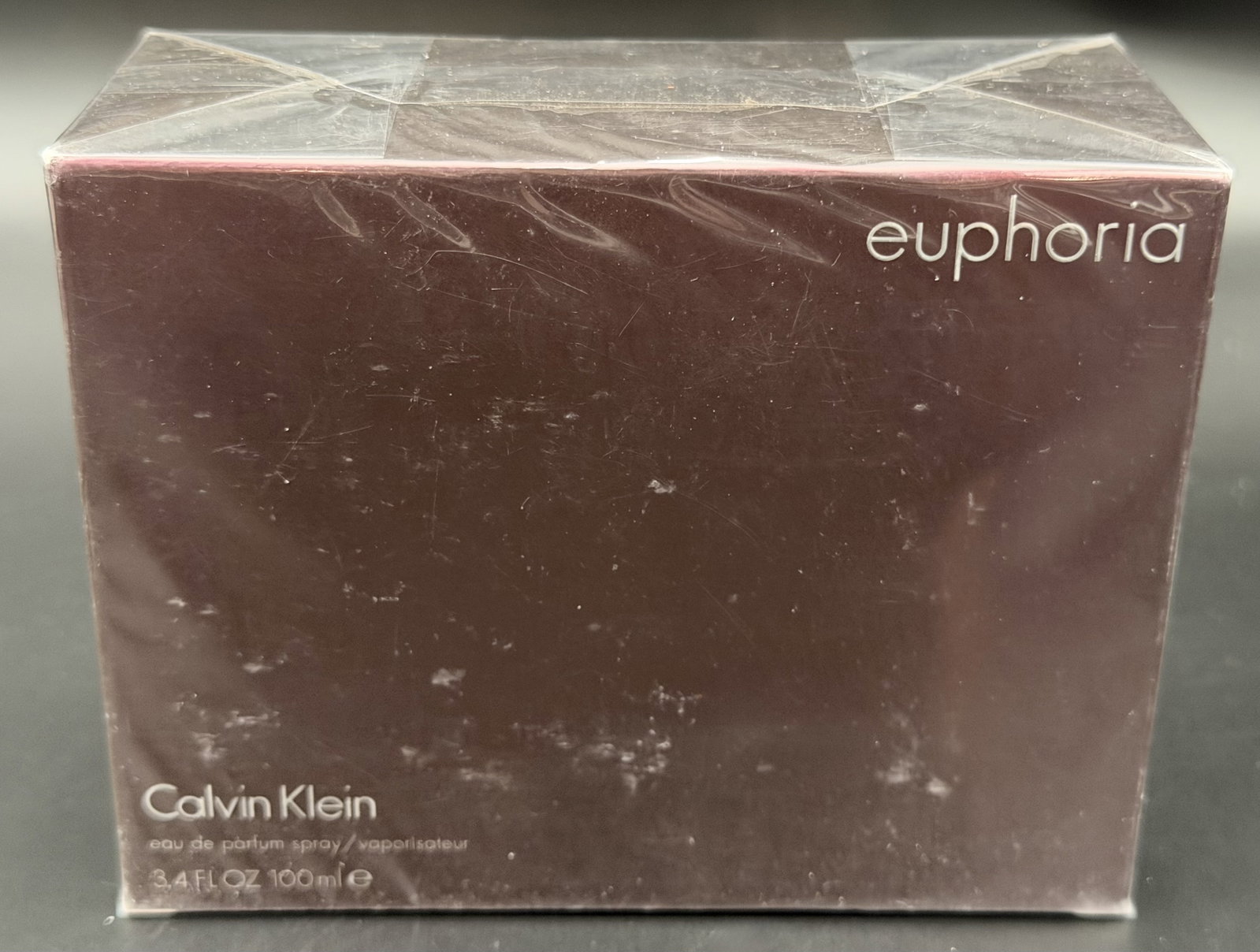 IMPORTED MSRP €136 Calvin Klein Euphoria Eau de Parfum Spray 3.4oz 100mL Sealed New in Box (Una (1 of 9)