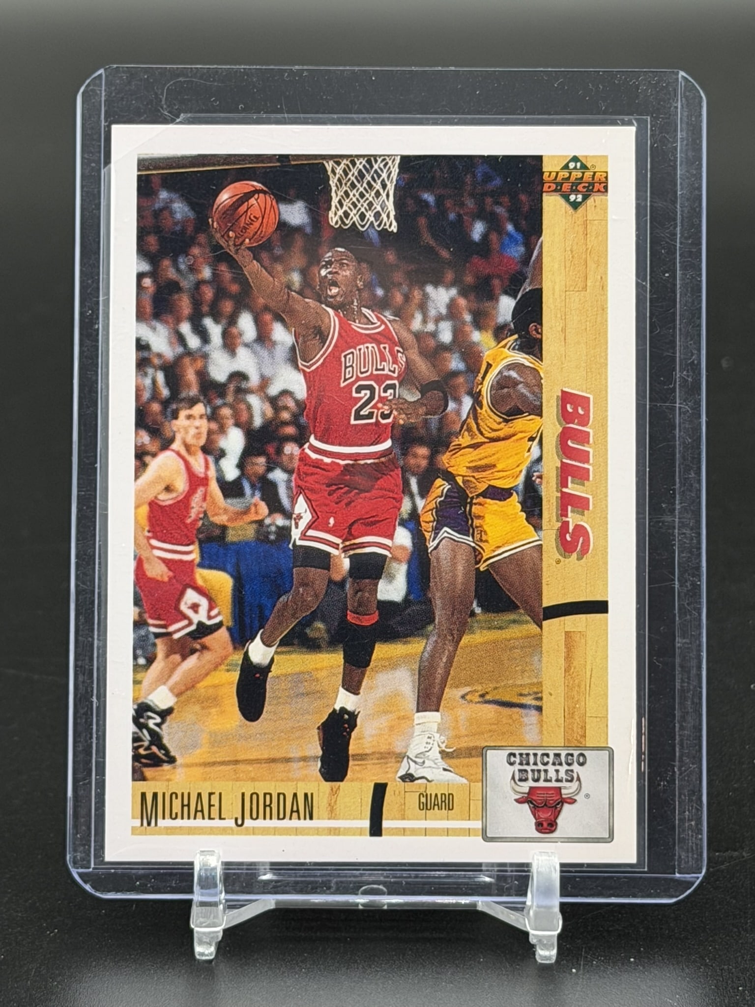 1991-92 Upper Deck Michael Jordan Card #44 Chicago Bulls Vintage Basketball Legend (1 of 2)