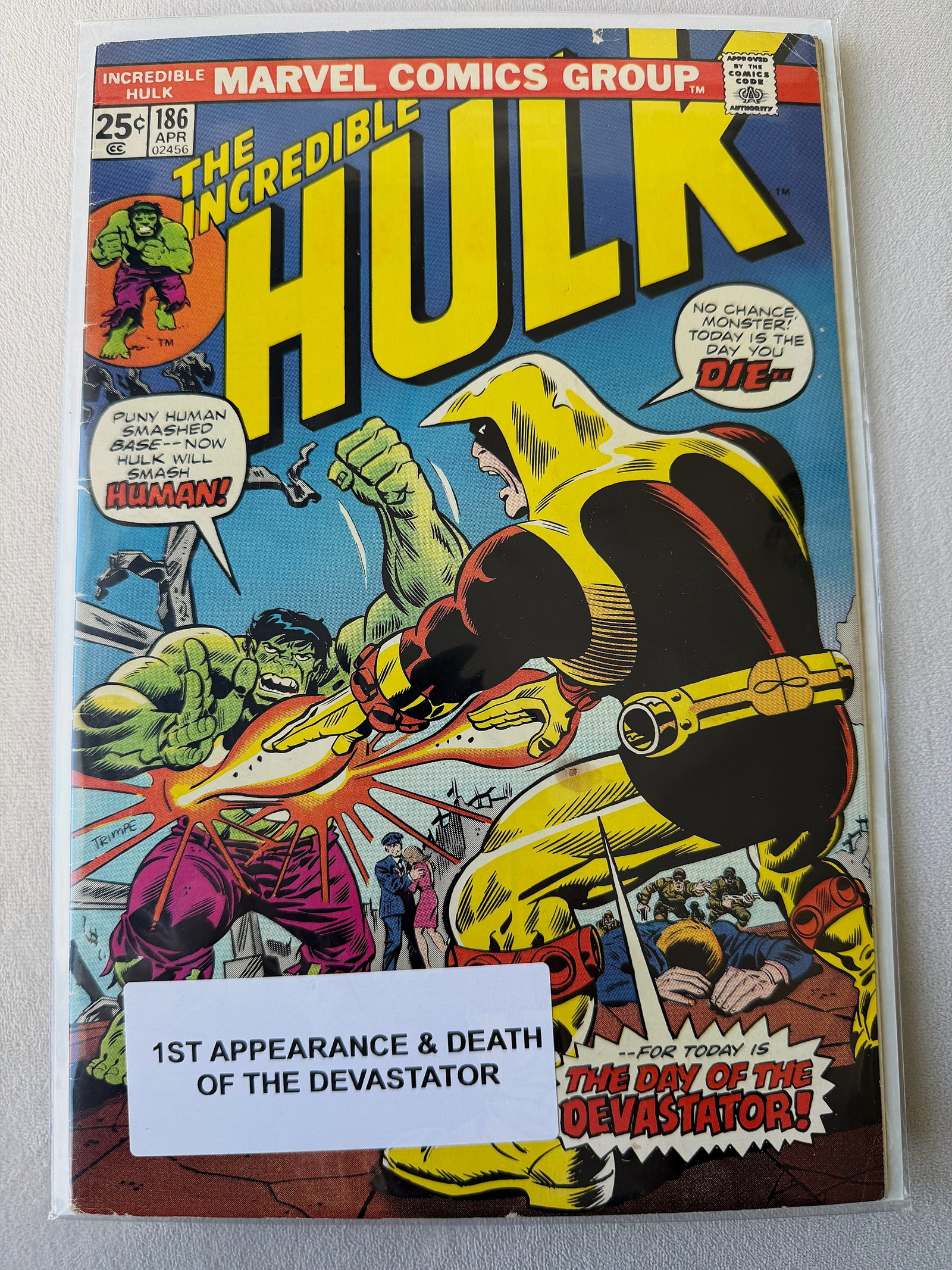 The Incredible Hulk #186 (1975) – "The Day of the Devastator" – 1st & Only Appearance (1 of 1)
