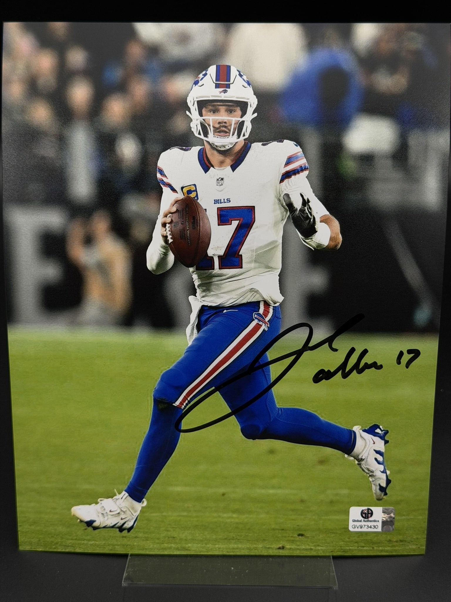 JOSH ALLEN – Buffalo Bills Autographed 8" × 10" Photograph – GA COA (1 of 6)