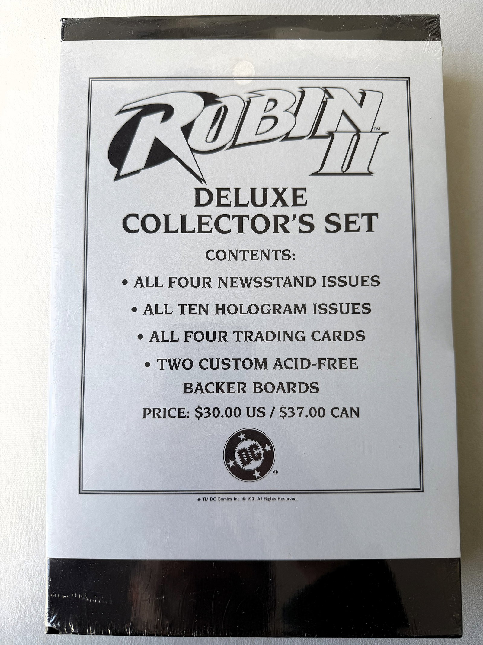 Robin II: Joker’s Wild – Deluxe Collector’s Set (1991) – Factory Sealed (1 of 5)