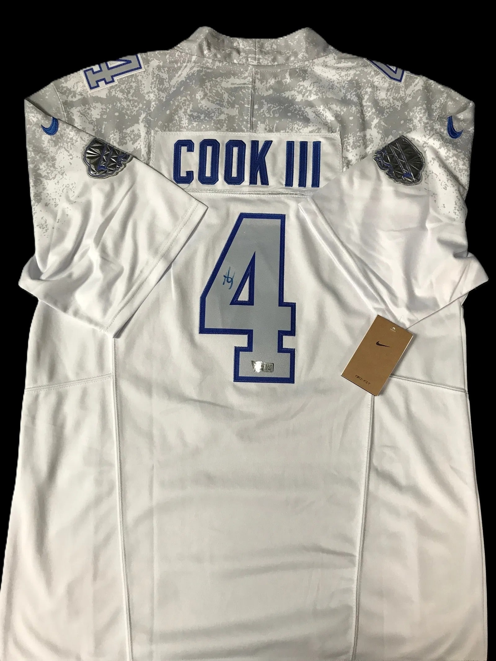 James Cook III Signed Buffalo Bills Official Nike Jersey – ACE COA (1 of 3)