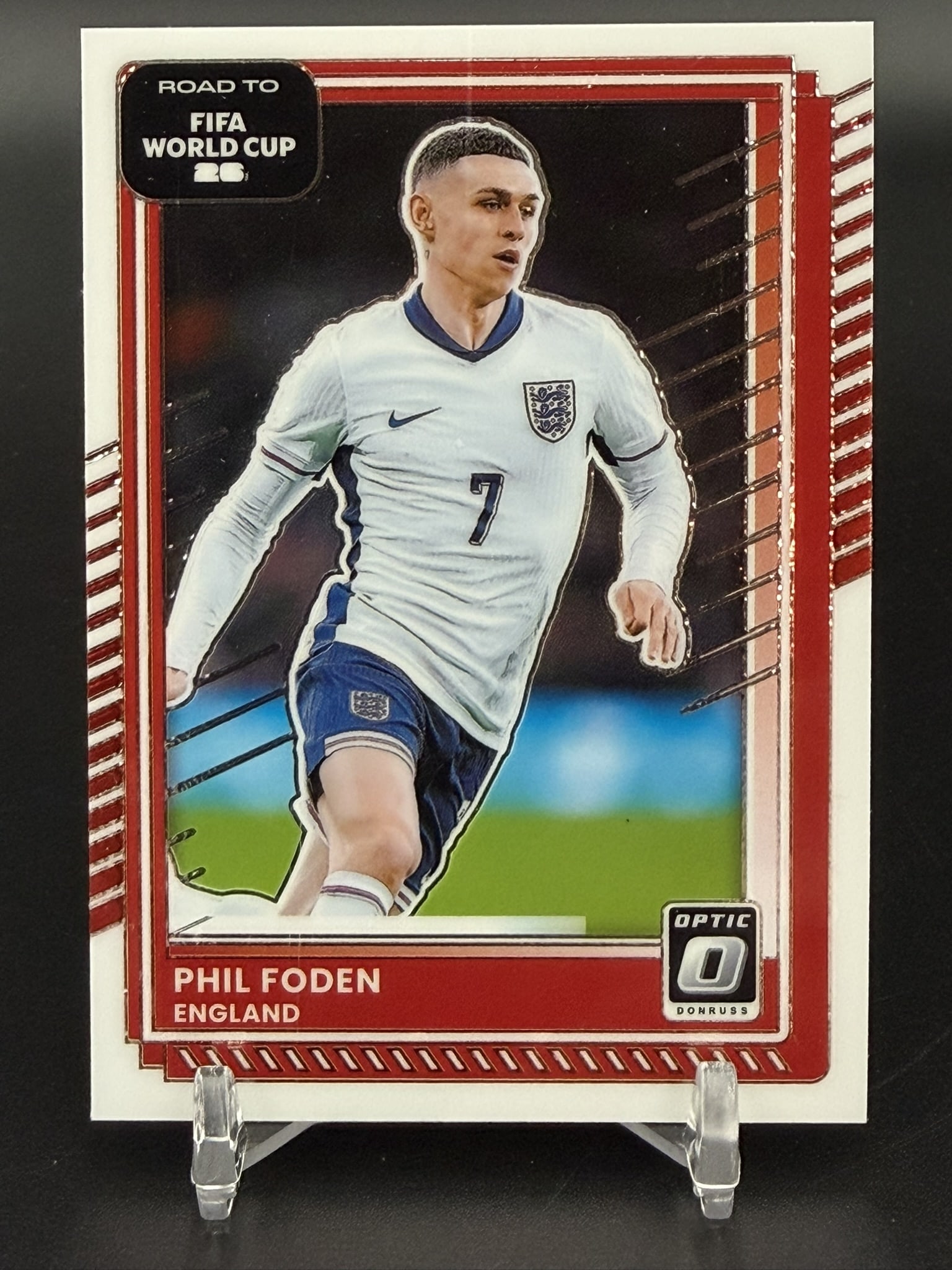 Phil Foden 2025 Panini Donruss Optic Road to FIFA World Cup 26 Card #69 (1 of 2)