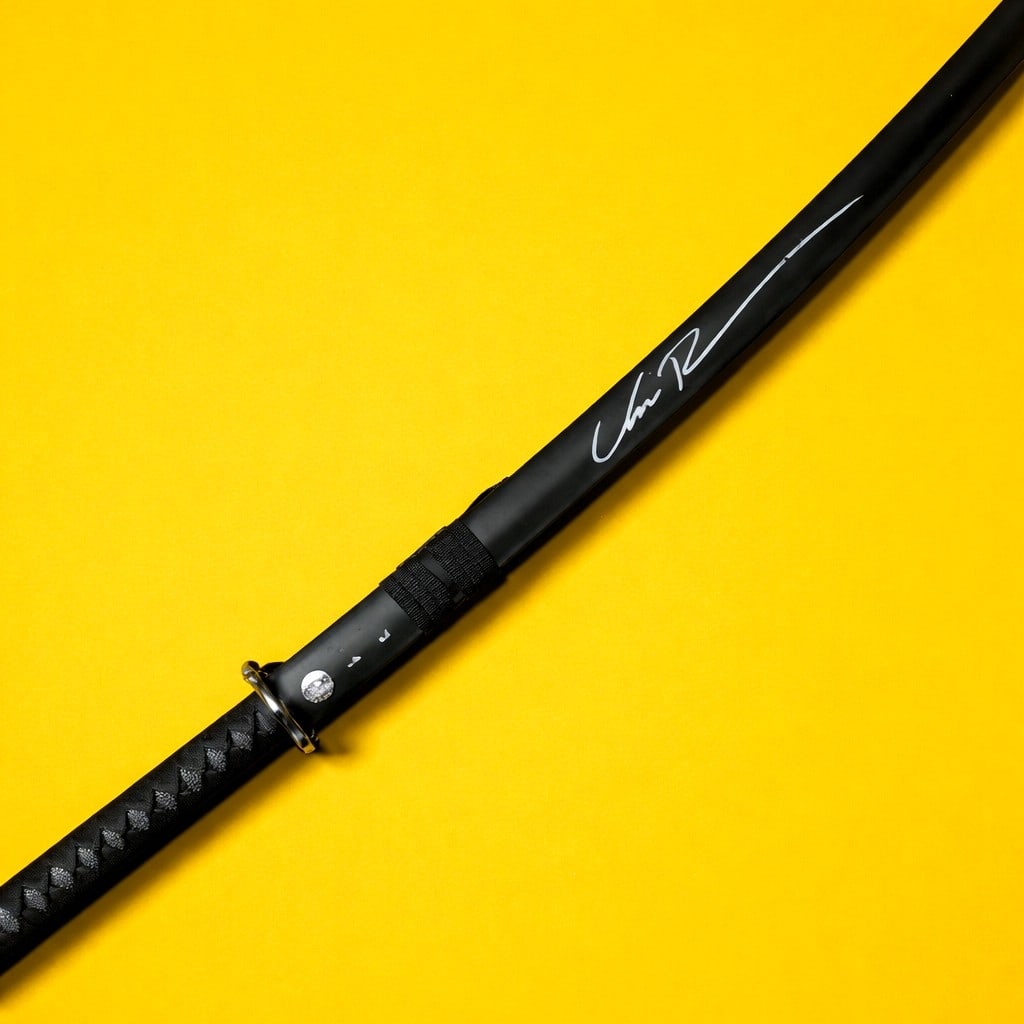 Uma Thurman Signed Kill Bill Katana–Style Sword COA (1 of 5)