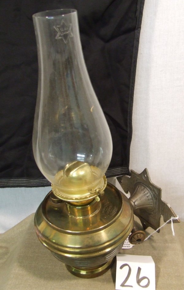 Adams & Westlake Brass Pullman Lamp