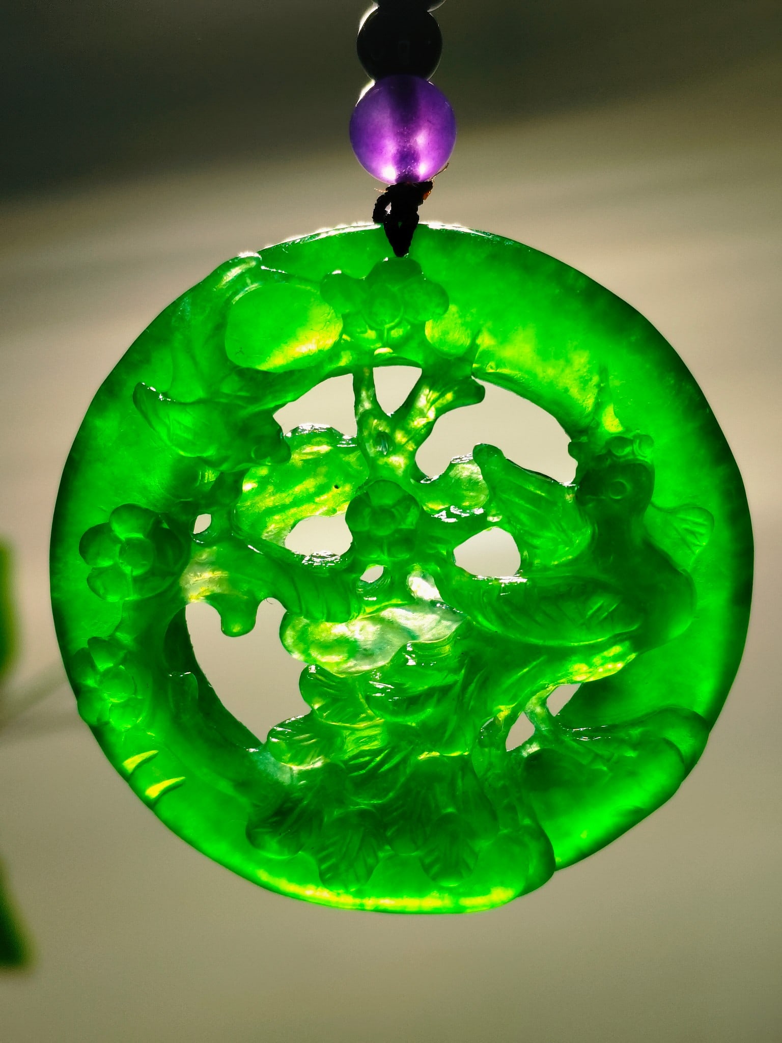 Dragon Stone Red Jadeite Hollow Carved Pendant: Dragon Stone Red Jadeite Hollow Carved Pendant Provenance:Private collection, Vienna, Austria. Our cooperative logistics services provider expertly handles both domestic and global shipping arrangemen