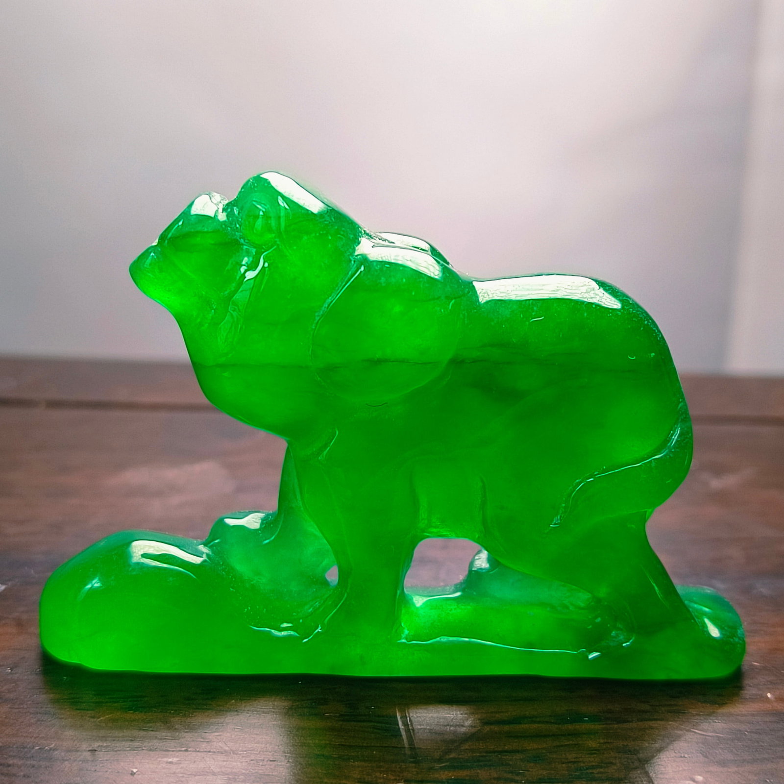 Dragon Stone Imperial Green Jadeite Ornament (1 of 8)