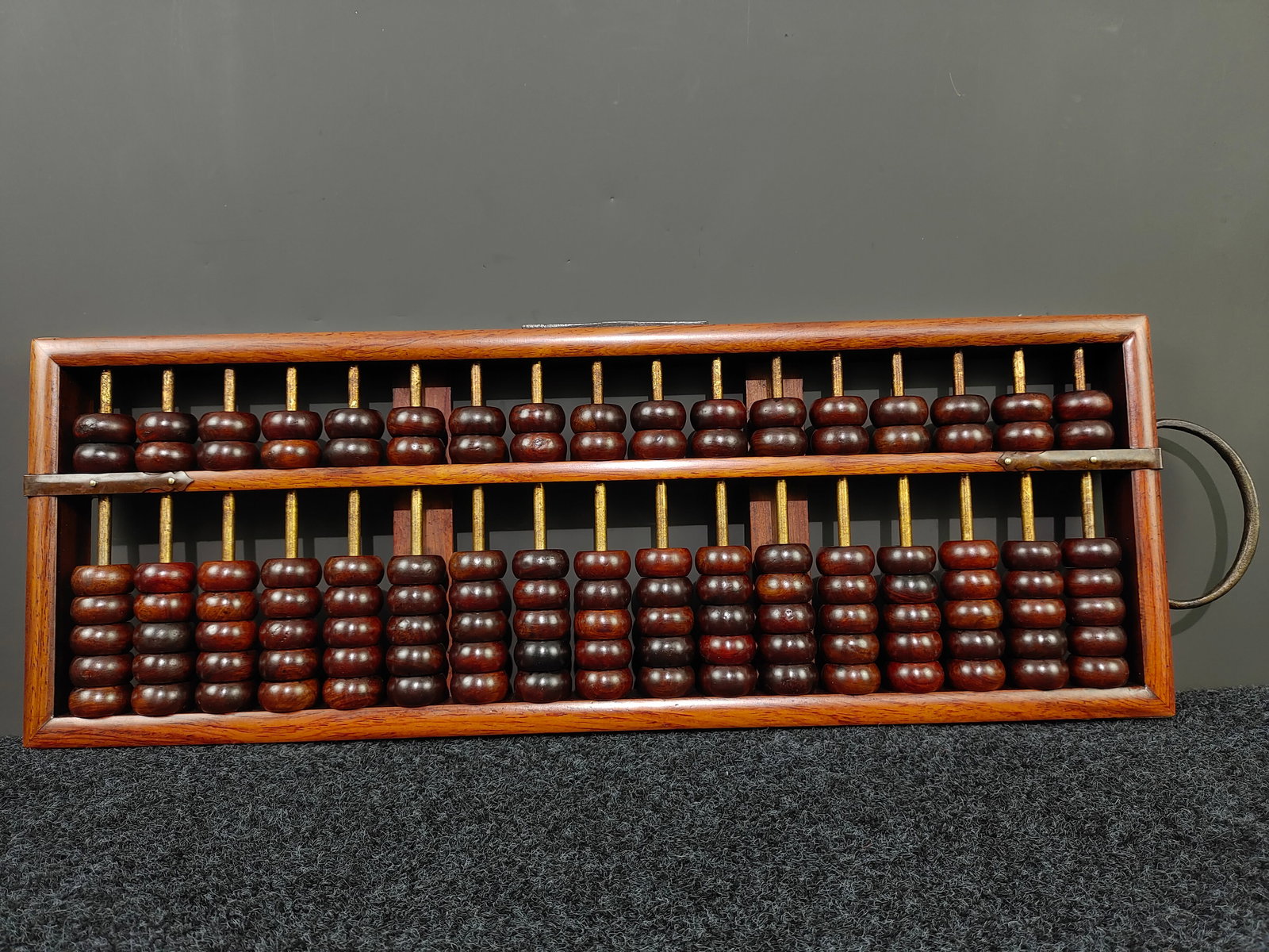 Old collection rosewood hanging screen abacus (1 of 9)