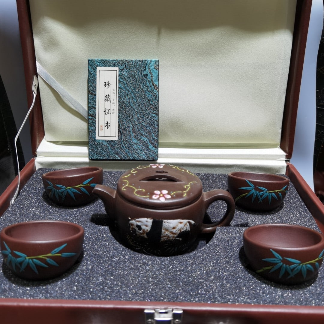 Product Name: Han Tile Teapot Set (1 of 9)
