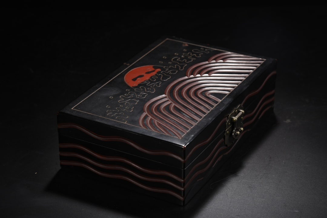 Lacquerware storage box - 5