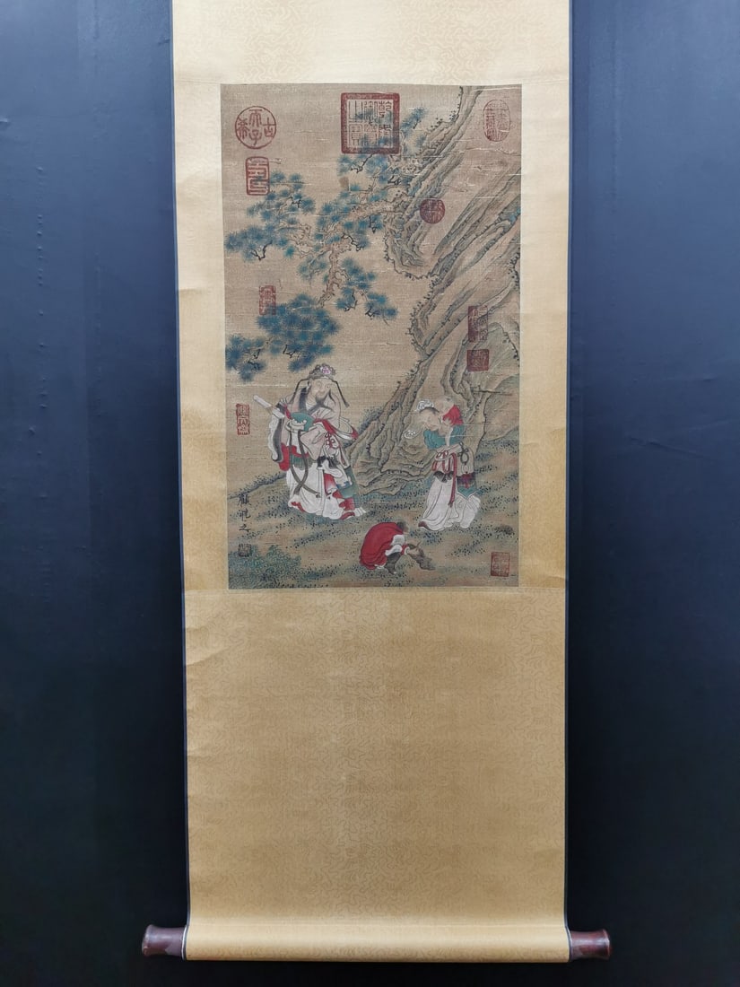 Gu Kaizhi's Children at Play (1 of 9)