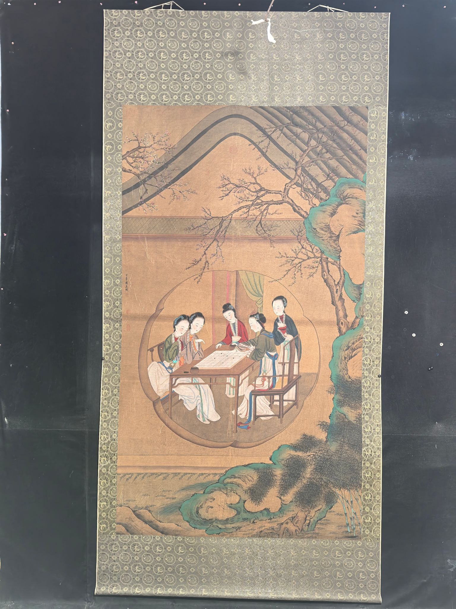 Zhao Mengfu's "Playing Chess in the Boudoir" (1 of 9)