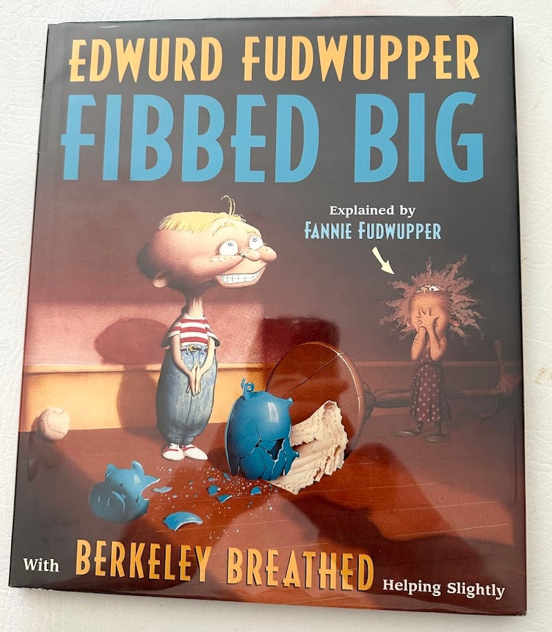 Berkeley Breathed. Edwurd Fudwupper Fibbed Big.: Boston: 2000. With color illustrations by the author. First printing. SIGNED by the author on the title page. Fine in jacket.
