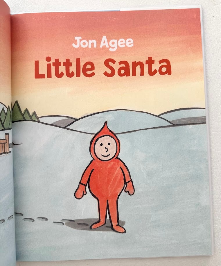 Jon Agee. Little Santa. - 2
