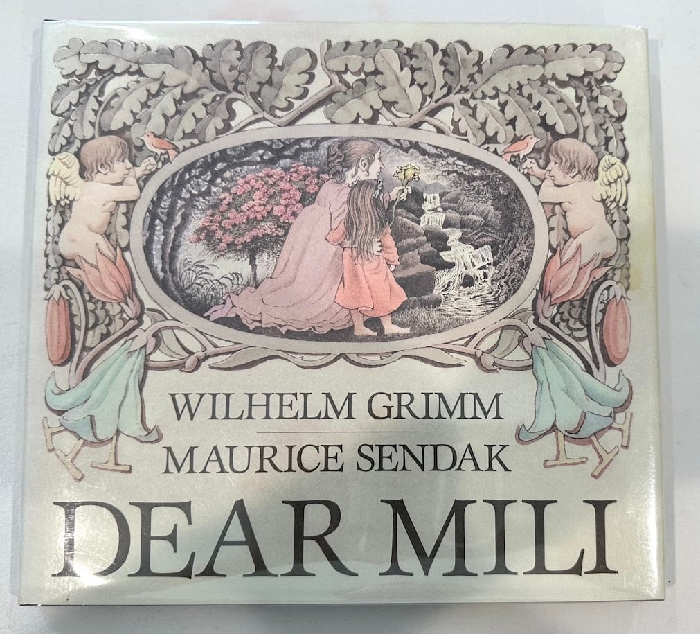 Maurice Sendak. Dear Mili.: New York: 1988. Color illustrations by Sendak. First edition. Based on an unknown tale by Wilhelm Grimm. SIGNED by Sendak on the half title. Fine in jacket.