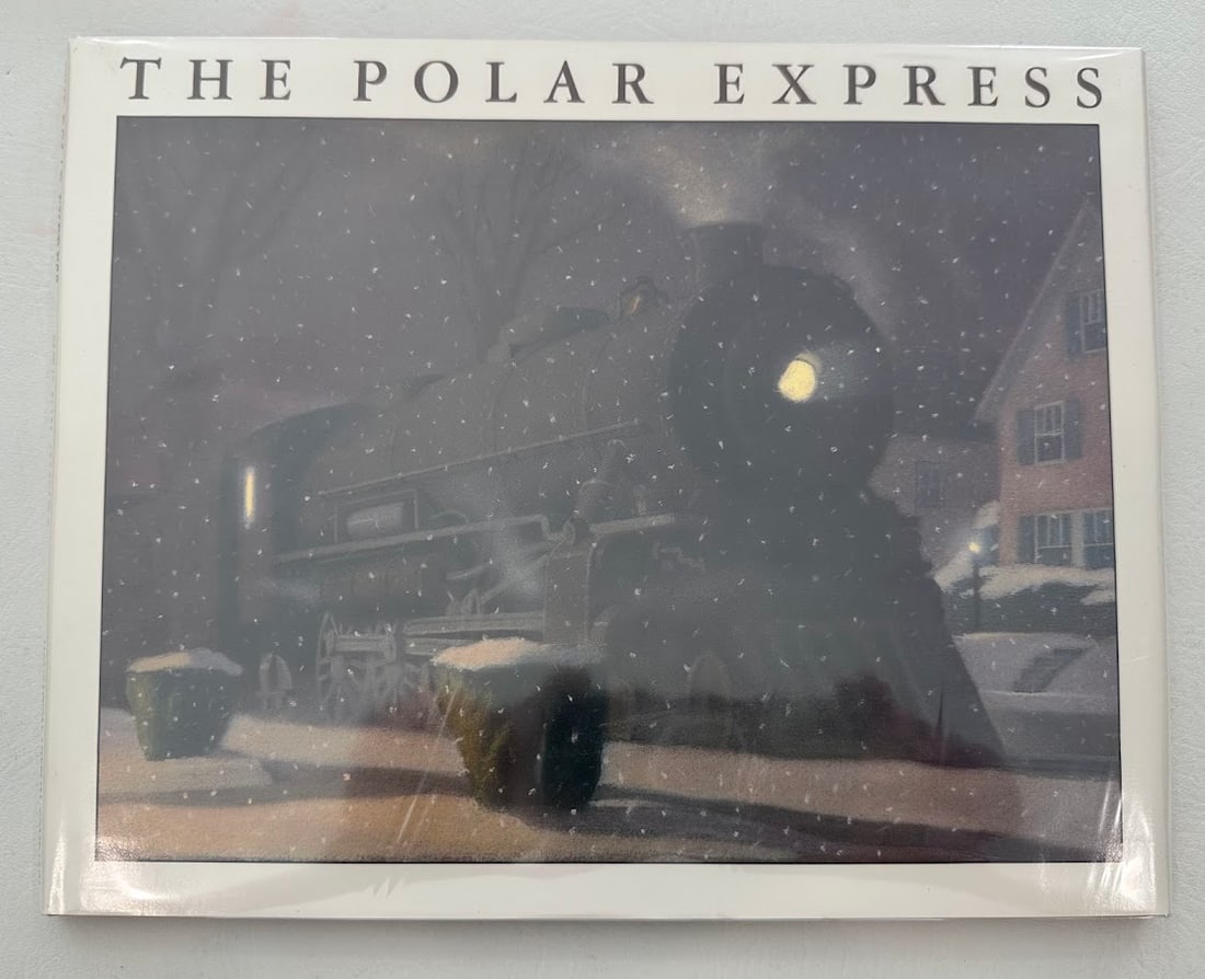 Chris Van Allsburg. The Polar Express.: Boston: 1985. With full page color illustrations by Van Allsburg. First printing; fine in jacket. SIGNED by the author on the 2nd half title. Winner of The Caldecott Medal; made into a movie starring