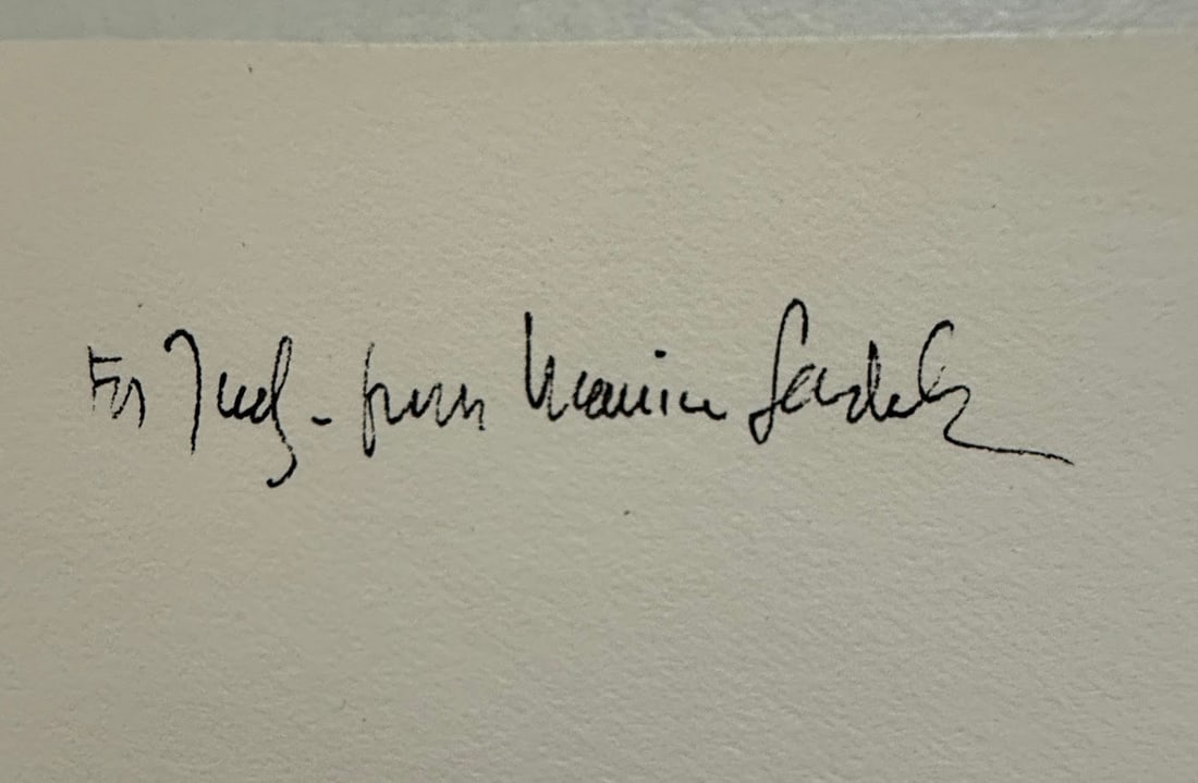 Maurice Sendak. Original Lithograph. - 3