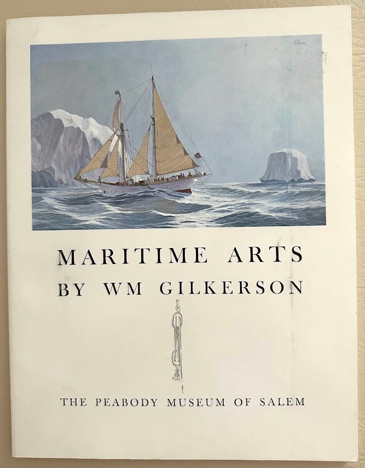 WM. Gilkerson. Maritime Arts. Paintings, Drawings, Scrimshaw. Signed (1 of 4)
