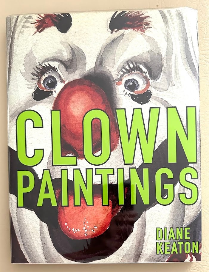 Diane Keaton. Clown Paintings. Signed (1 of 6)