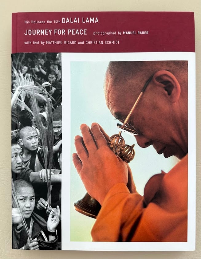 Matthieu Ricard & Christian Schmidt. Journey for Peace. His Holiness the 14th Dalai Lama. (1 of 4)