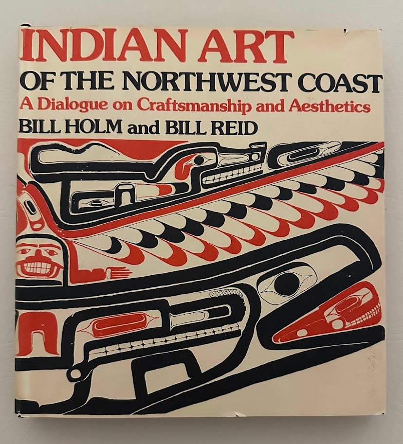 Indian Art of the Northwest Coast. A Dialogue on Craftmanship and Aesthetics.: Seattle: 1975. Decorative jacket; silver lettered cloth; with numerous color and b/w illustrations; jacket with a few small tears at edges, otherwise near fine. First edition cloth bound edition first
