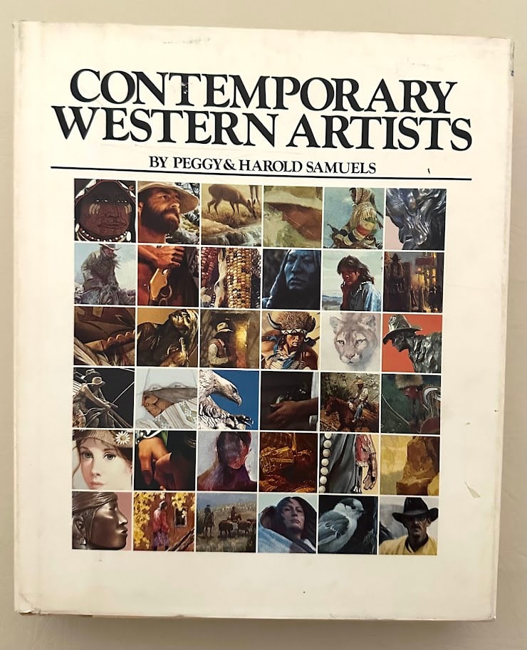 Contemporary Western Artists. Text by Peggy & Harold Samuels.: Washington, DC: 1982. Large 4to; 608pp; cloth backed boards; illustrated with hundreds of images; very good copy. A veritable encyclopedia of western artists.