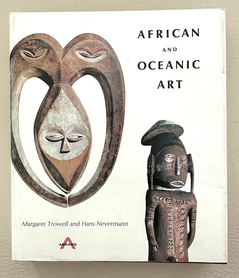 African and Oceanic Art. Text by Margaret Trowell.: New York: 1967. Square 8vo; 263pp; cloth; color decorative jacket; profusely illustrated with color and b/w images; jacket lightly worn, otherwise very good.