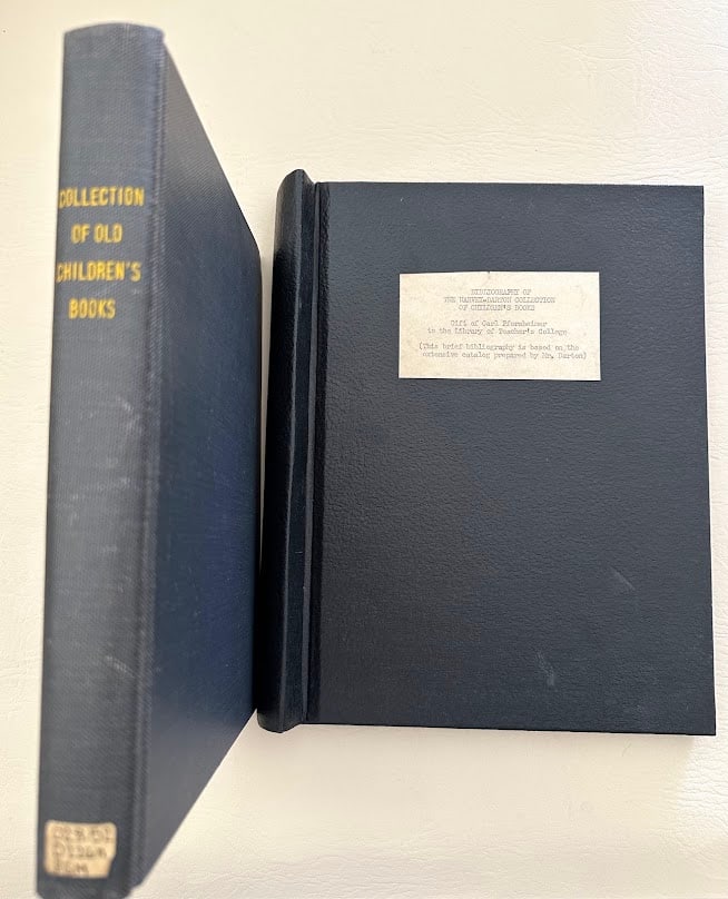 A Note on Old Children's Books, by F.J. Harvey Darton. Two volumes. (1 of 8)