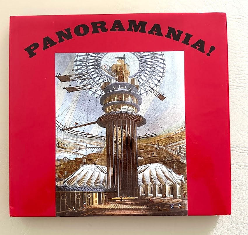 Panoramania! The Art and Entertainment of the "All-Embrasing View", by Ralph Hyde.: London: 1988. Oblong 4to; 207pp; boards; pictorial jacket; fine copy. First edition.