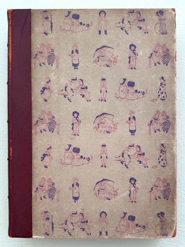 Early American Children's Books. With Bibliographical Descriptions of the Books in His Collection,: Portland: 1933. 4to; 354pp; morocco backed pictorial boards, lightly rubbed and faded; illustrated. Publisher's dummy, with only 15 printed leaves, the balance of the text is blank; this may have been