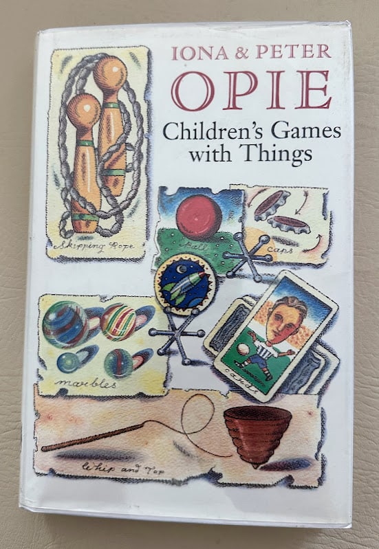 Iona & Peter Opie. Children's Games with Things. Marbles, Hopscotch, Skipping, Gambling, etc... (1 of 3)