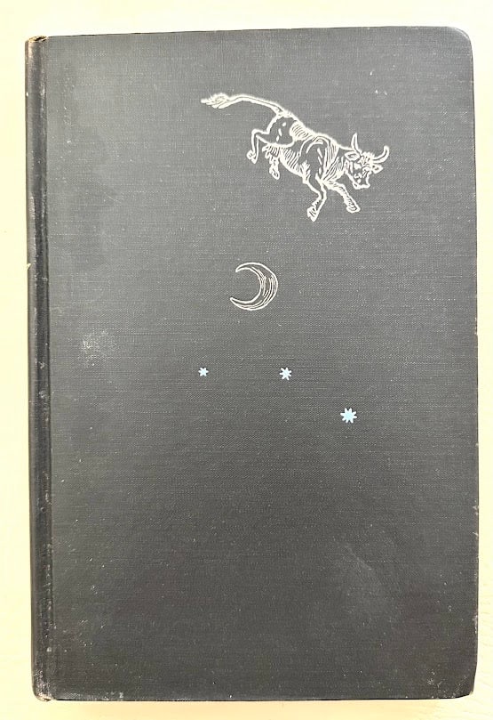 Iona & Peter Opie. The Oxford Nursery Rhyme Book.: Oxford: 1955. 8vo; 224pp; decorative cloth; illustrated; covers lightly rubbed, half title partially soiled, otherwise very good. First edition. Laid in is a card hand written on both sides, signed by