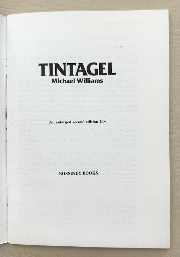 Tintagel, by Michael Williams. - 2