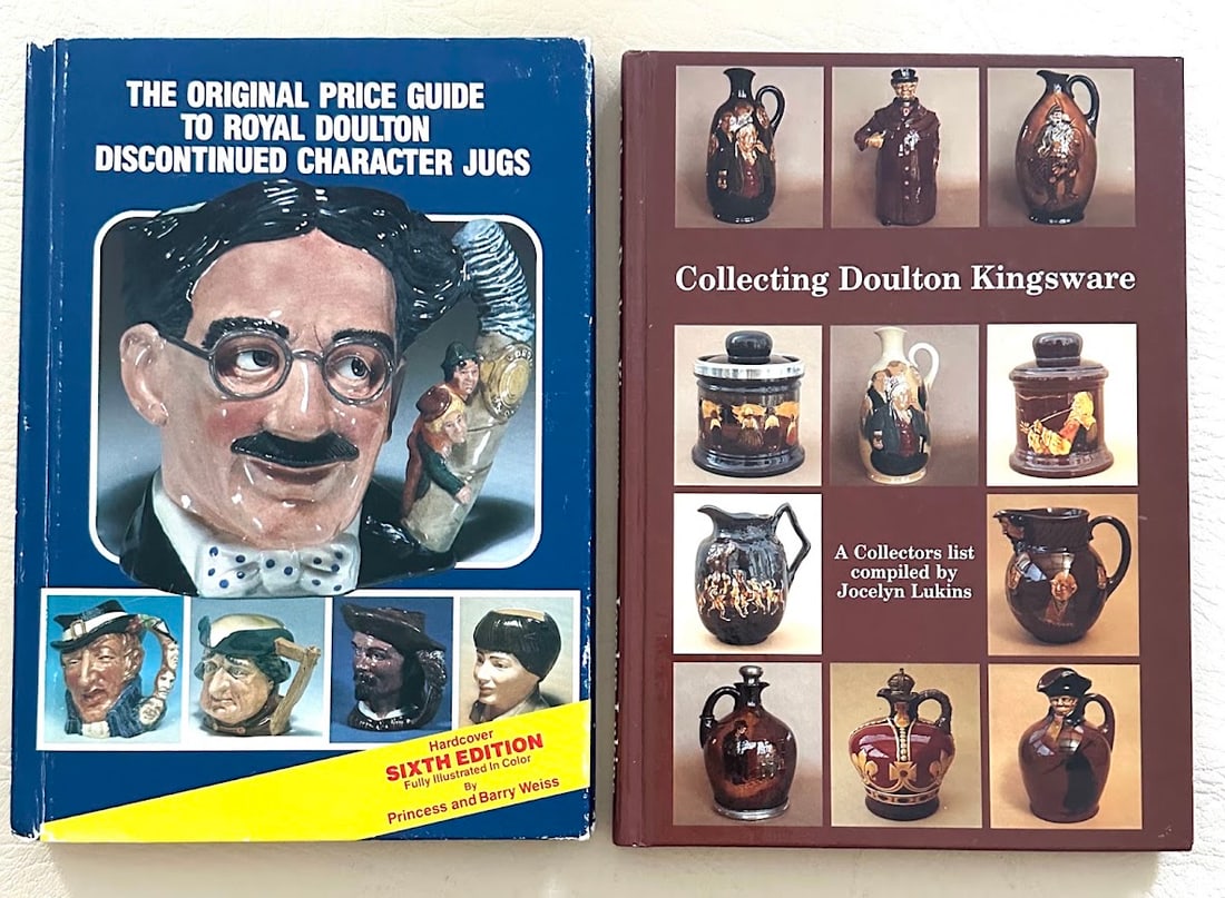 [Royal Doulton] Two reference volumes as: (1 of 9)