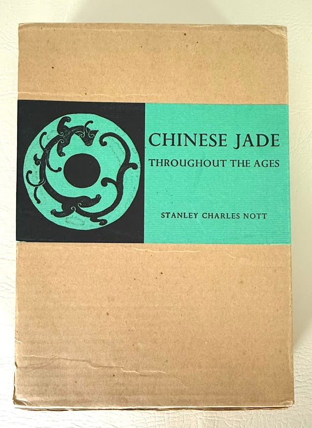 Chinese Jade Throughout the Ages. A Review of its Characteristics, Decoration, Folklore and: Rutland: 1974. 8vo; 193pp; decorative cloth; color pictorial jacket; illustrated throughout in color and b/w; jacket worn at edges, otherwise near fine in the original publisher's slipcase. 10th print