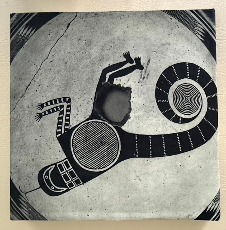 Within the Underworld Sky. Mimbres Ceramic Art in Context, by Barbara Moulard.: Pasadena: Twelvetrees Press, 1984. Square large 4to; 159pp; lettered cloth; pictorial jacket; illustrated with 100 b/w plates; fine copy.